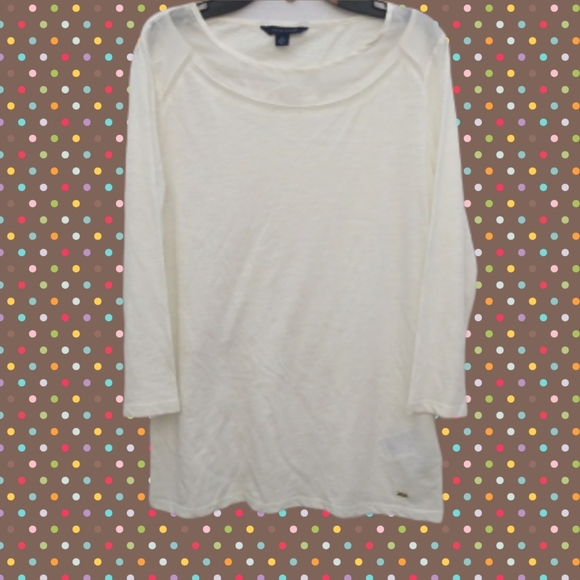 Tommy Hilfiger Tops - Tommy Hilfiger Blouse 3/4 Long Sleeve Sz XS
